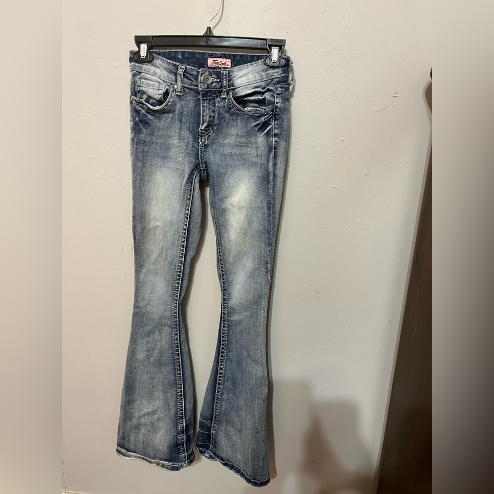 Boot cut true leeck blue jeans